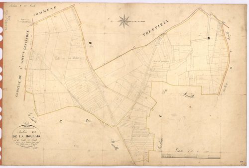 Jans - Section C3 Roulais (section de La) ; 621-826