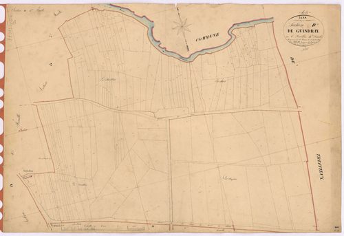 Jans - Section D4 Guindrais (section de) ; 616-778