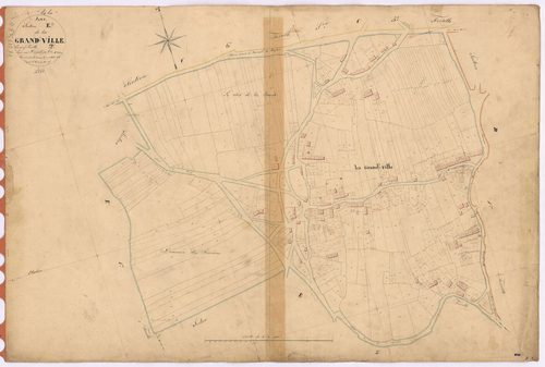 Jans - Section E2 Grand'-Ville (section de La) ; 73-595