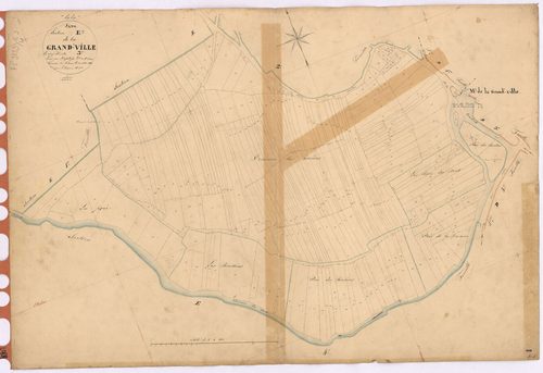 Jans - Section E3 Grand'-Ville (section de La) ; 596-873