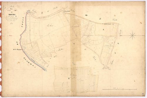 Jans - Section G4 Bourg (section du) ; 494-719