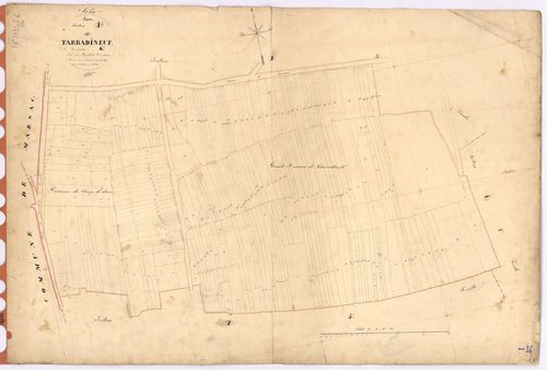 Jans - Section I6 Tarradineuf (section de) ; 430-671