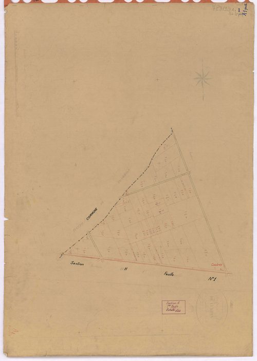 Jans - Section A1 Lurdin (section de) ; 1-154