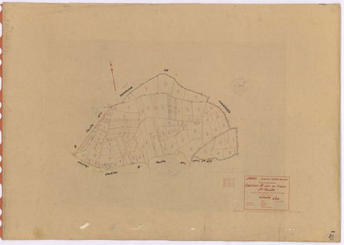 Jans - Section B1 Trépas (section du) ; 1-124