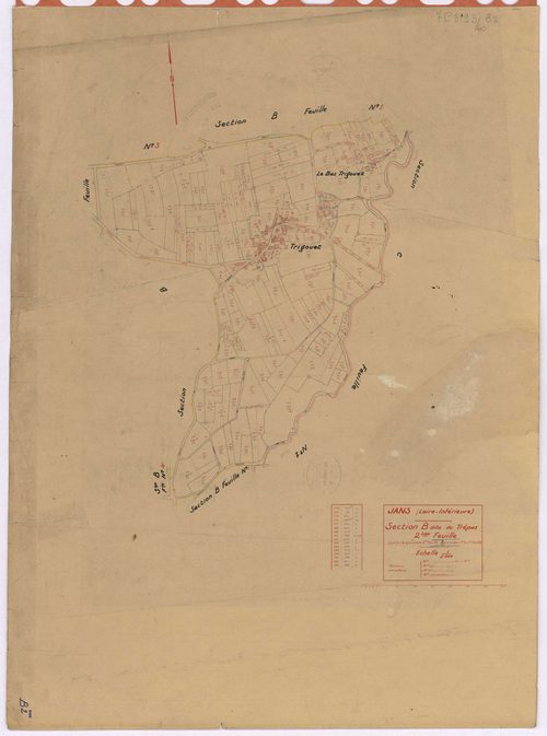 Jans - Section B2 Trépas (section du) ; 125-317