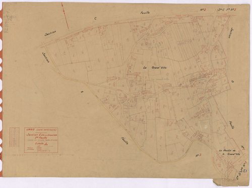 Jans - Section E1 Grand'-Ville (section de La) ; 1-228
