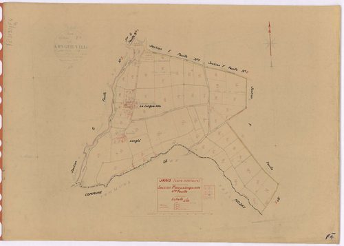 Jans - Section F4 Longue-Ville (section de La) ; 304-388