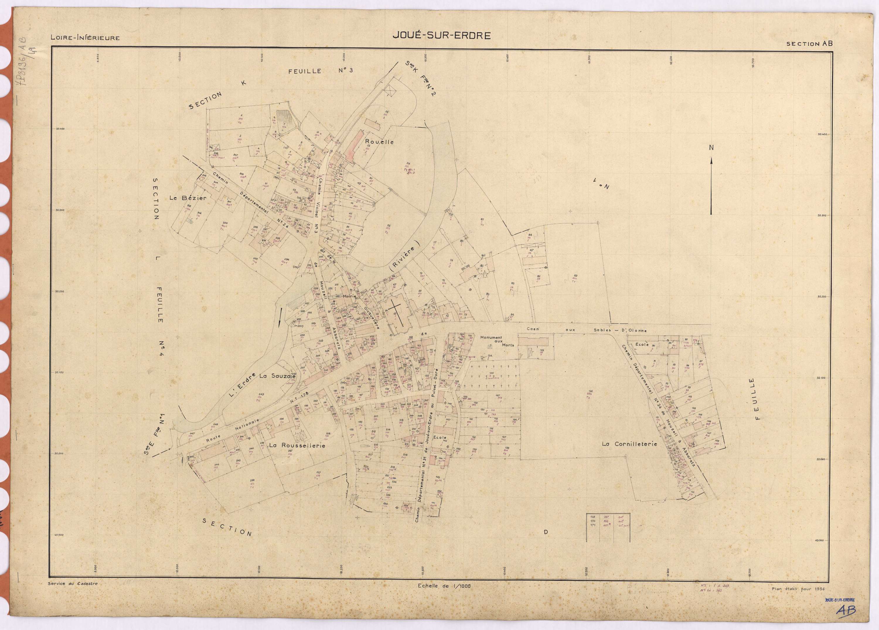 Joué-sur-Erdre - Section AB 1-309