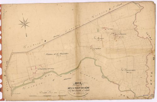 Joué-sur-Erdre - Section C1 Chauvelière (section de La)