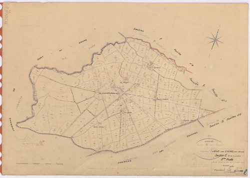 Joué-sur-Erdre - Section E2 Lucinière (section de) ; 168-373