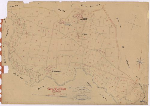 Joué-sur-Erdre - Section L4 Sauvagère (section de La) ; 922-1104