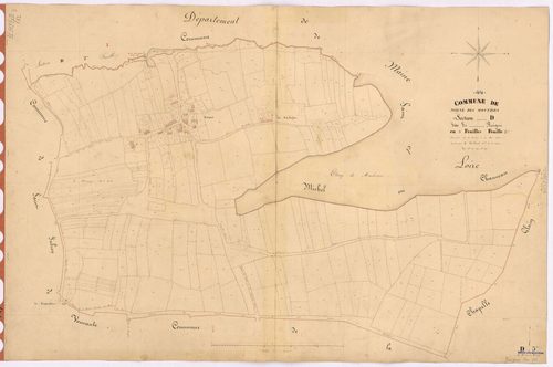 Juigné-des-Moutiers - Section D3 Ruigné (section de) ; 157-471