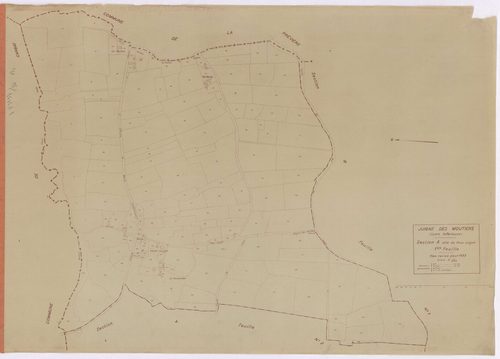 Juigné-des-Moutiers - Section A1 Vieux-Juigné (section du) ; 1-163