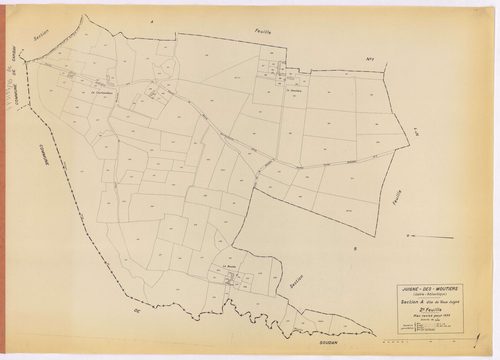 Juigné-des-Moutiers - Section A2 Vieux-Juigné (section du) ; 164-274
