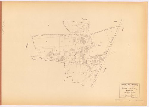 Juigné-des-Moutiers - Section C4 Bourg (section du) ; 441-591