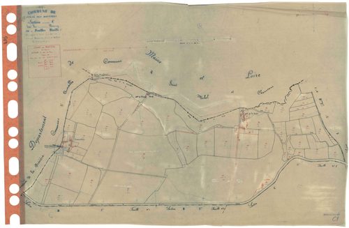 Juigné-des-Moutiers - Section C1 Bourg (section du) . 1-66