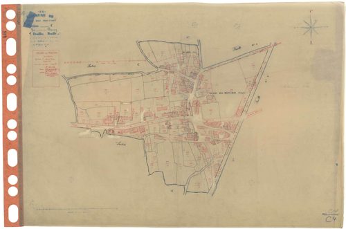 Juigné-des-Moutiers - Section C4 Bourg (section du) . 441-591