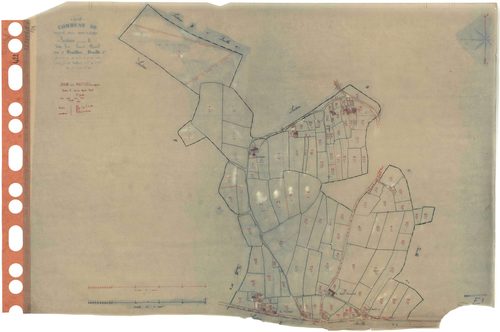 Juigné-des-Moutiers - Section E1 Haut-Breil (section du) . 1-135