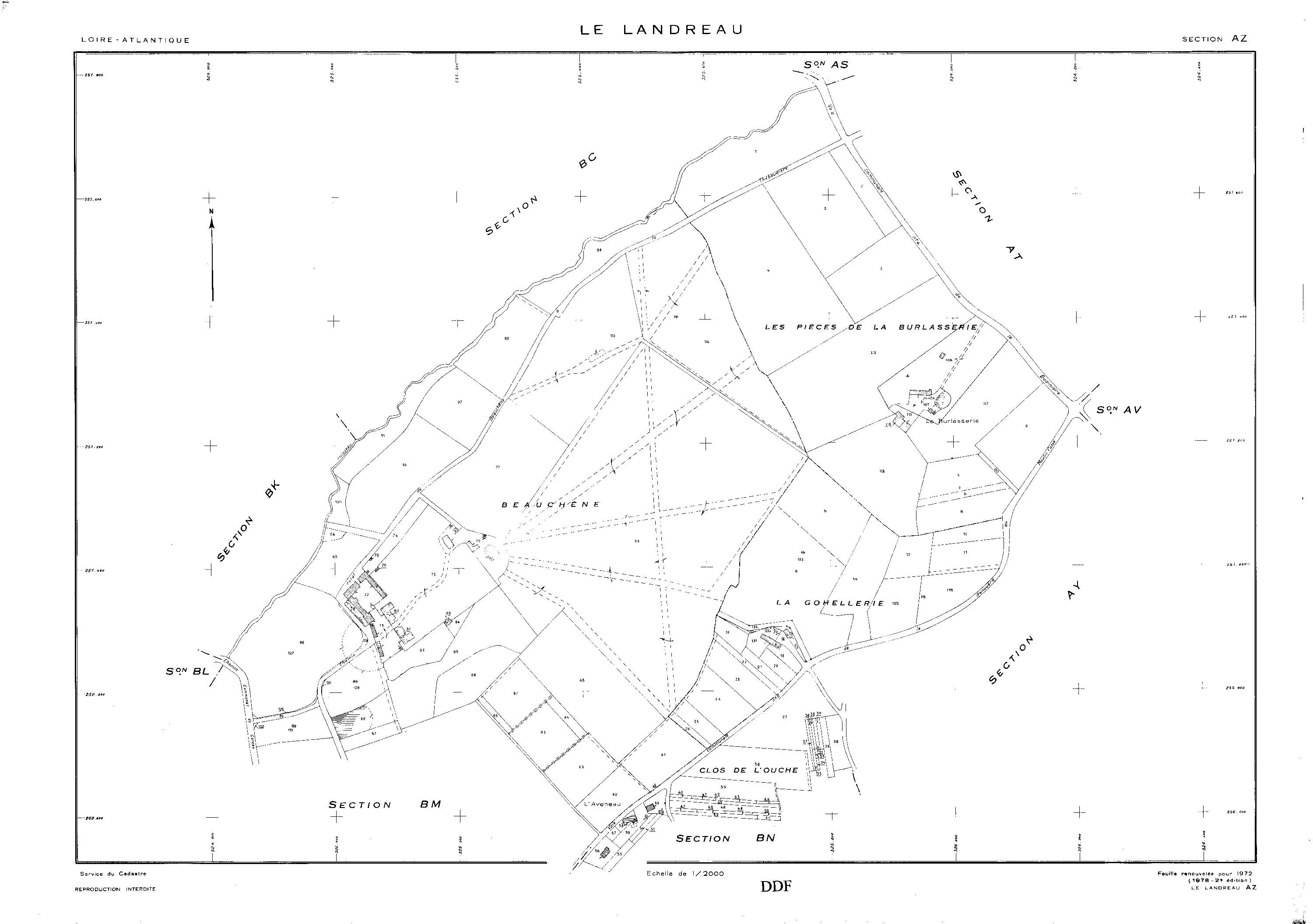 Le Landreau - AZ