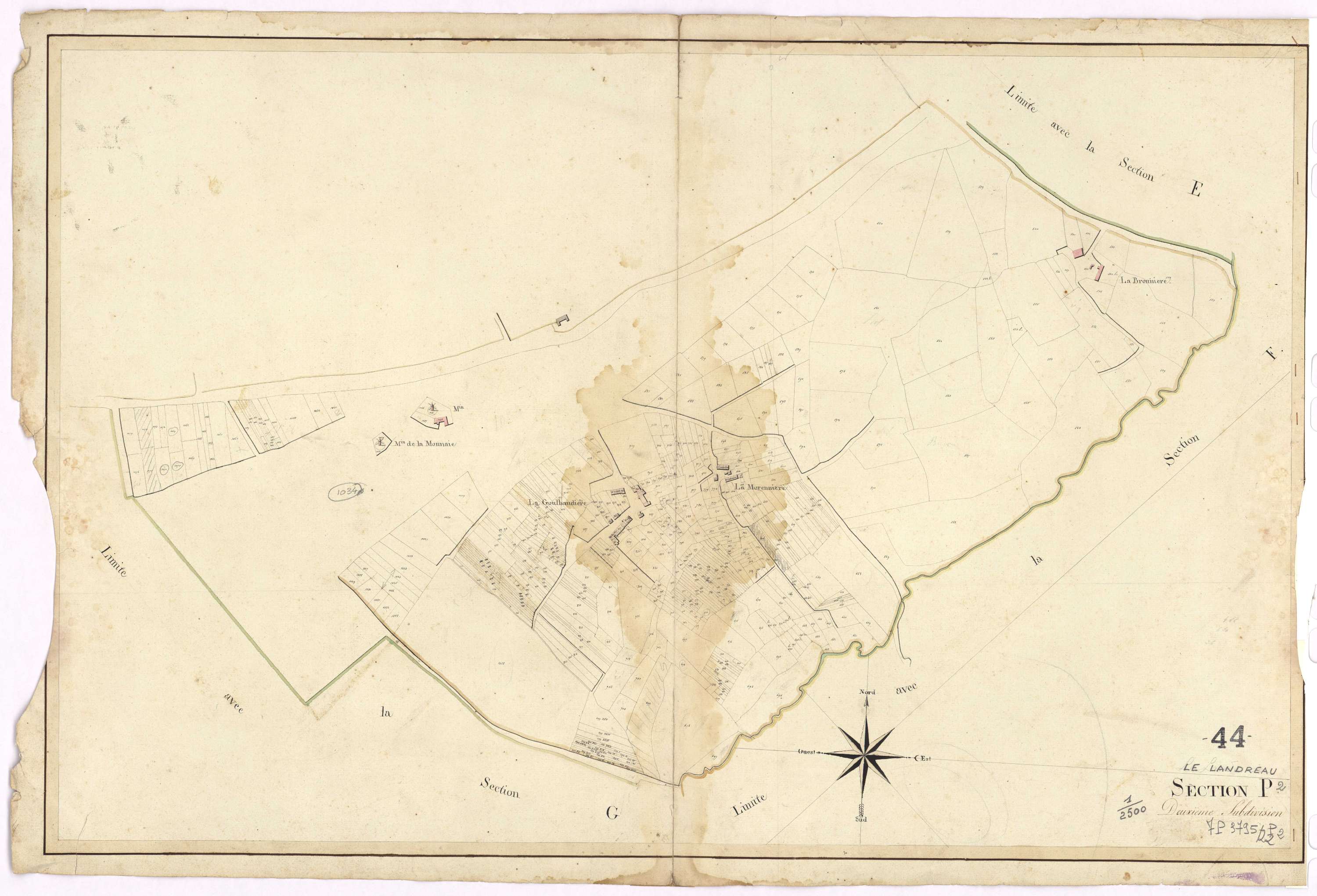 Le Landreau - Section P2 Blissière (section de La)
