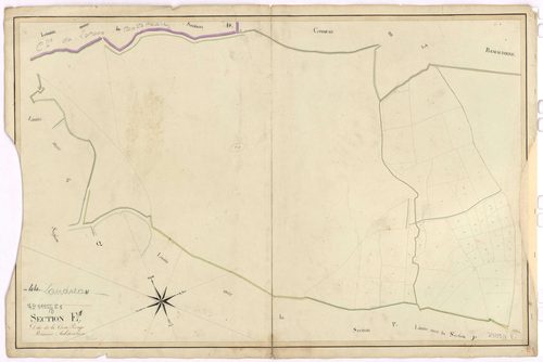 Le Landreau - Section E1 Croix Rouge (section de La)
