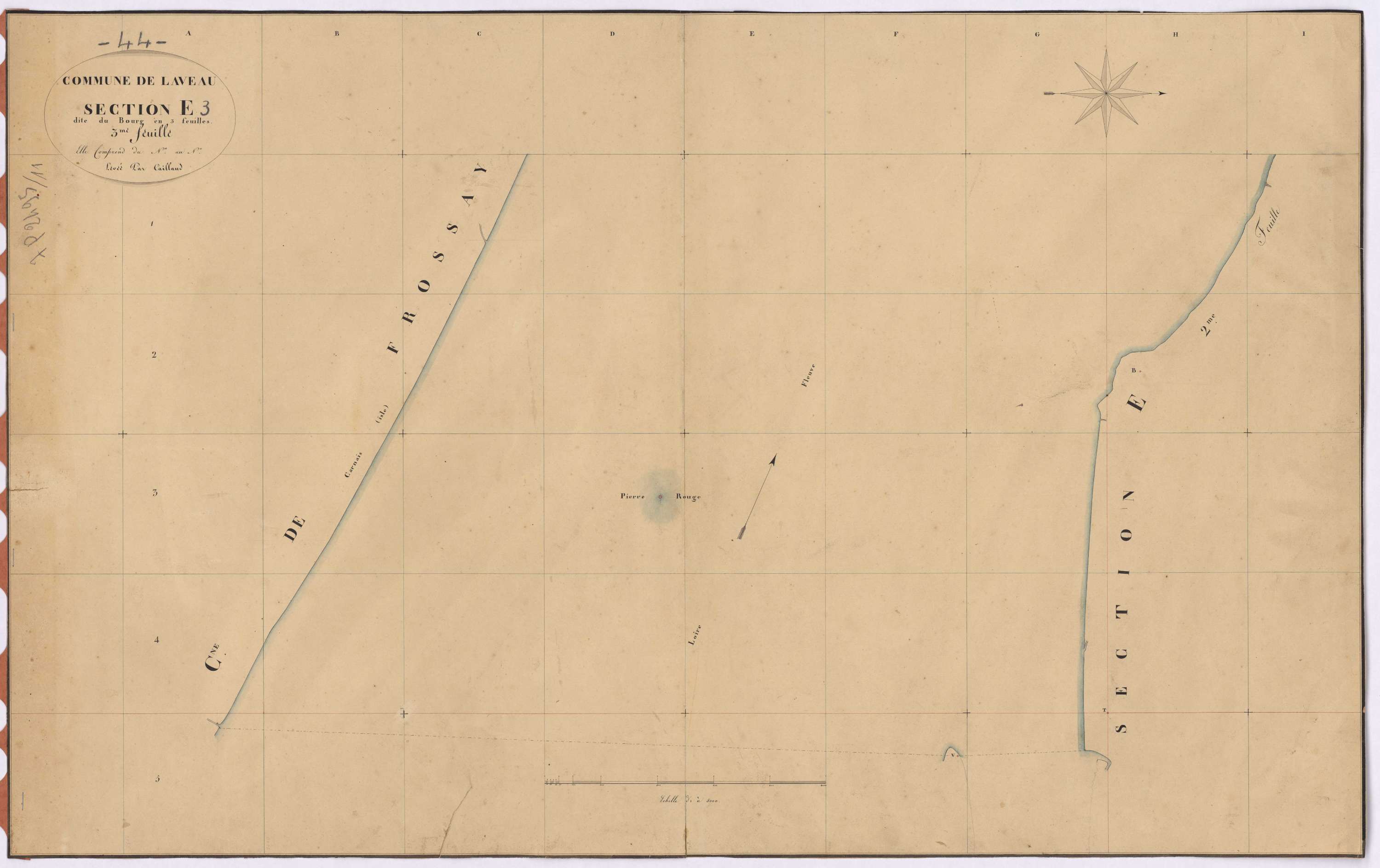 Lavau-sur-Loire - Section E3 Bourg (section du)