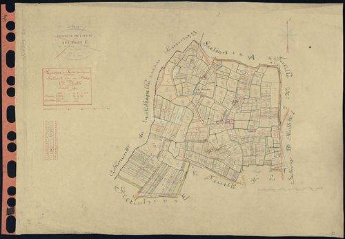 Lavau-sur-Loire - Section E1 Bourg (section du) . 1-349