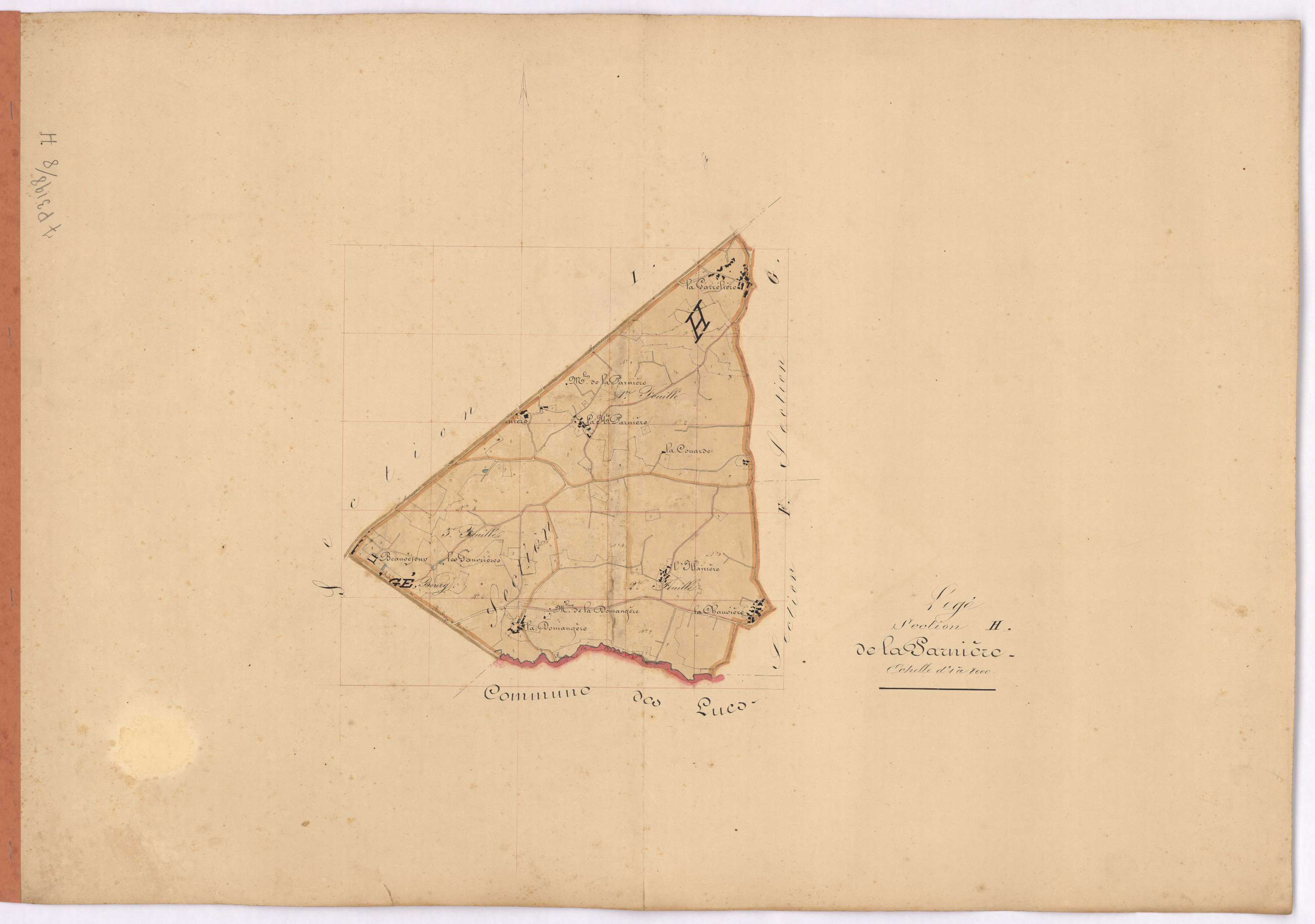 Lège - Section H Parnière (section de La)