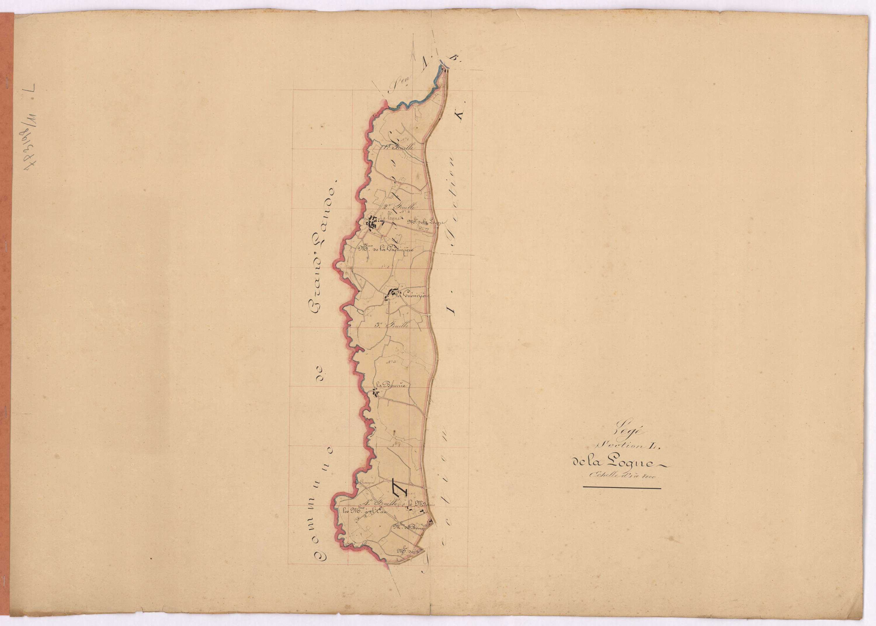 Lège - Section L Logne (section de La)