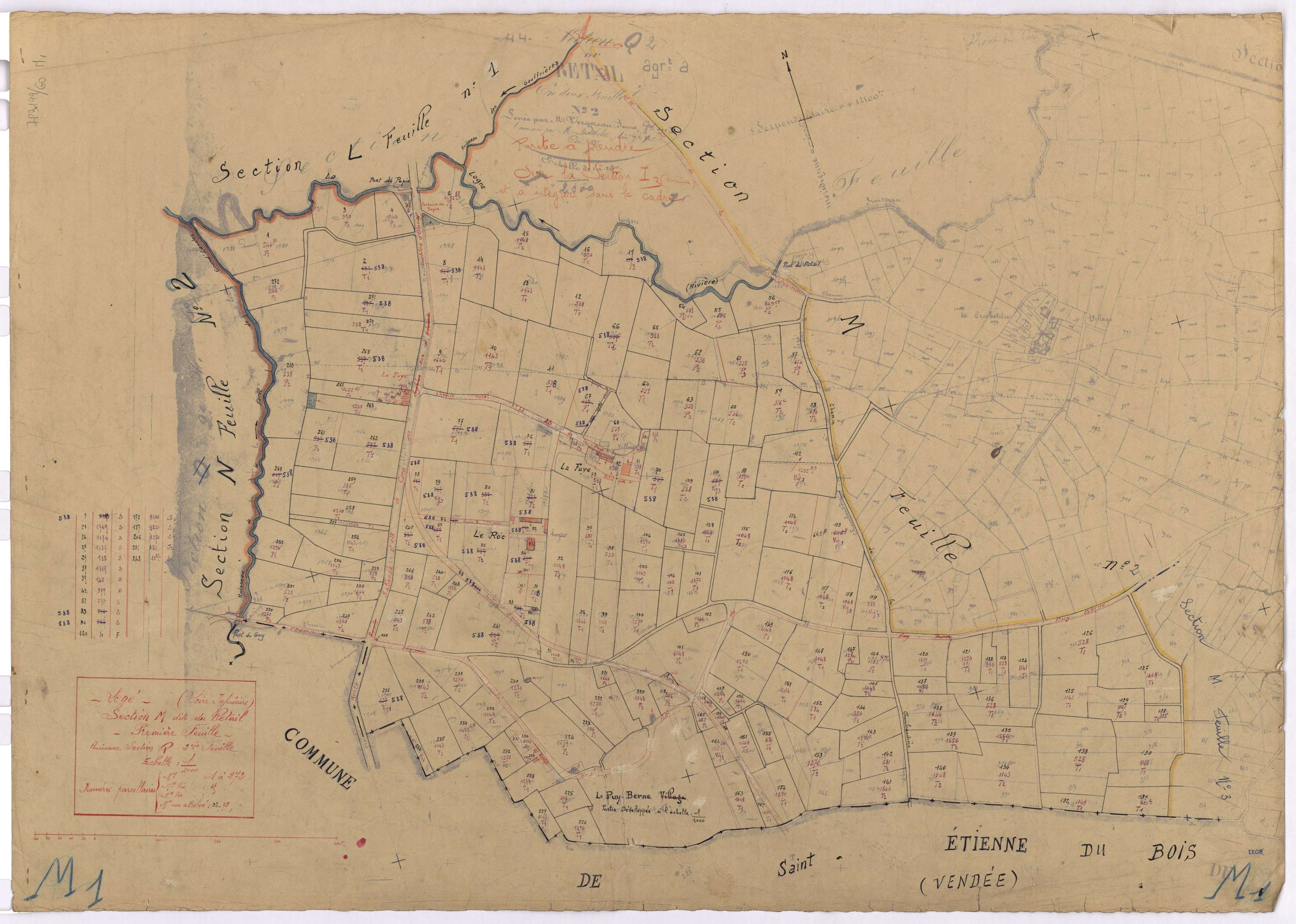 Lège - Section M1 Retail (section du) ; 1-272