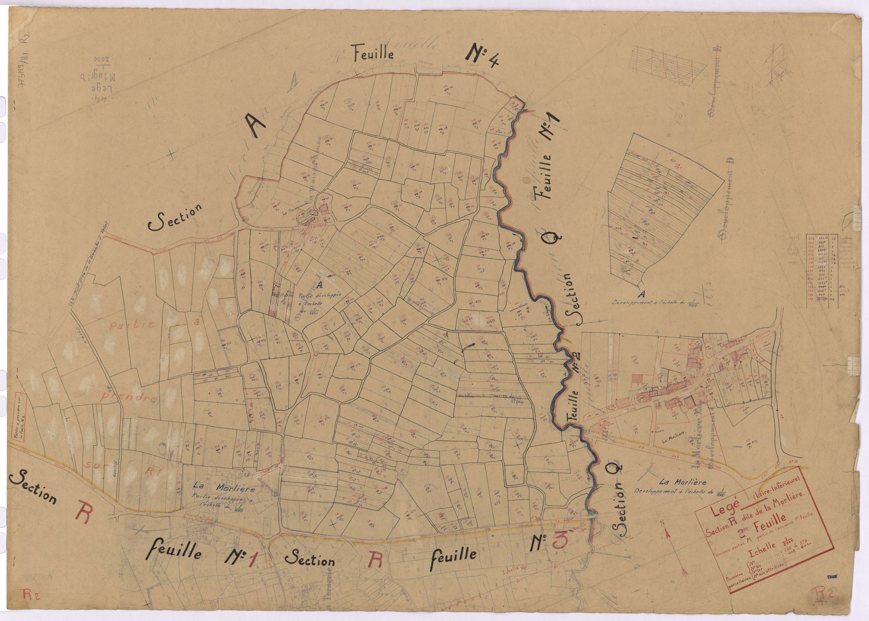 Lège - Section R2 Morlière (section de La) ; 266-573