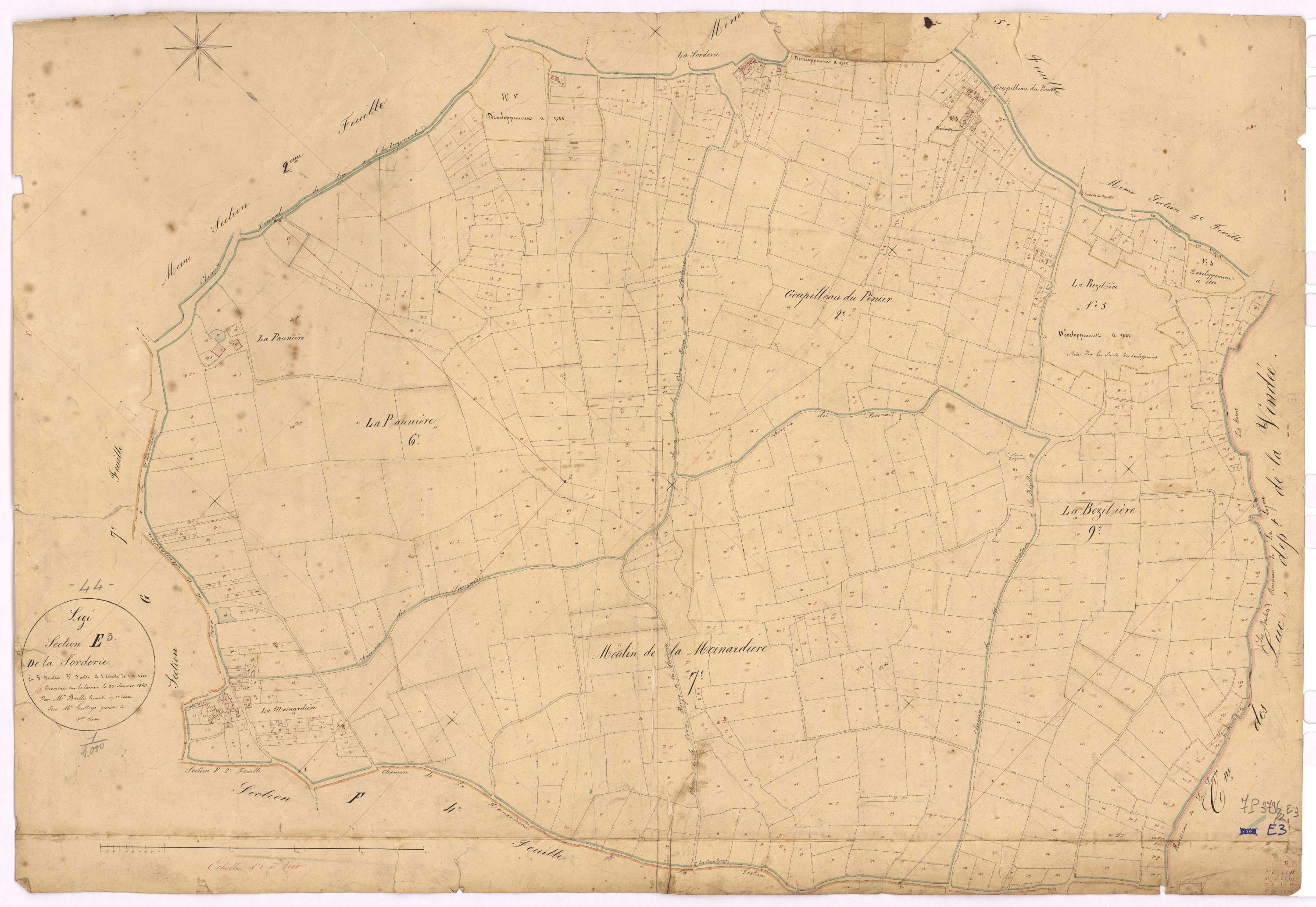 Lège - Section E3 Sordrie (section de La)