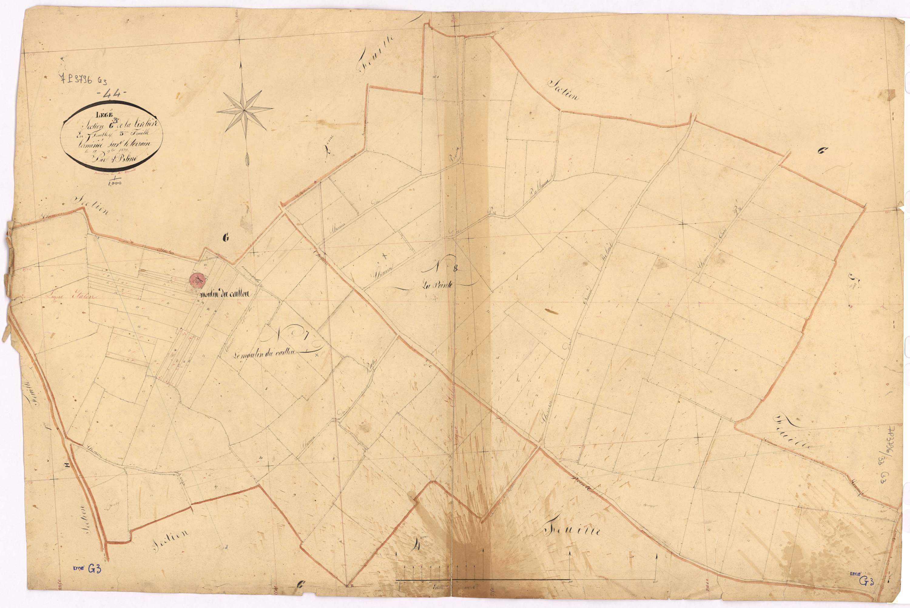 Lège - Section G3 Tirelière (section de La)