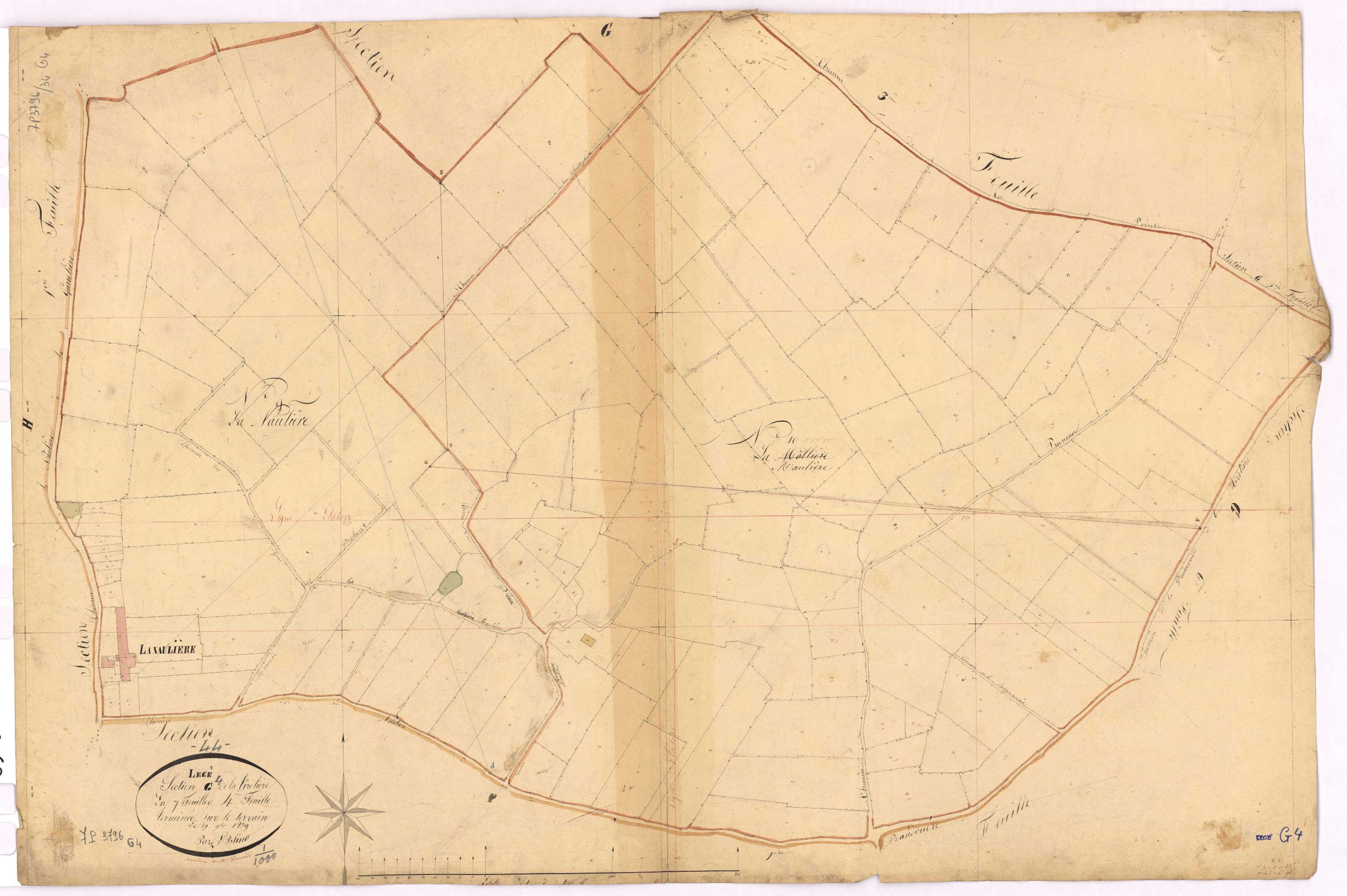 Lège - Section G4 Tirelière (section de La)