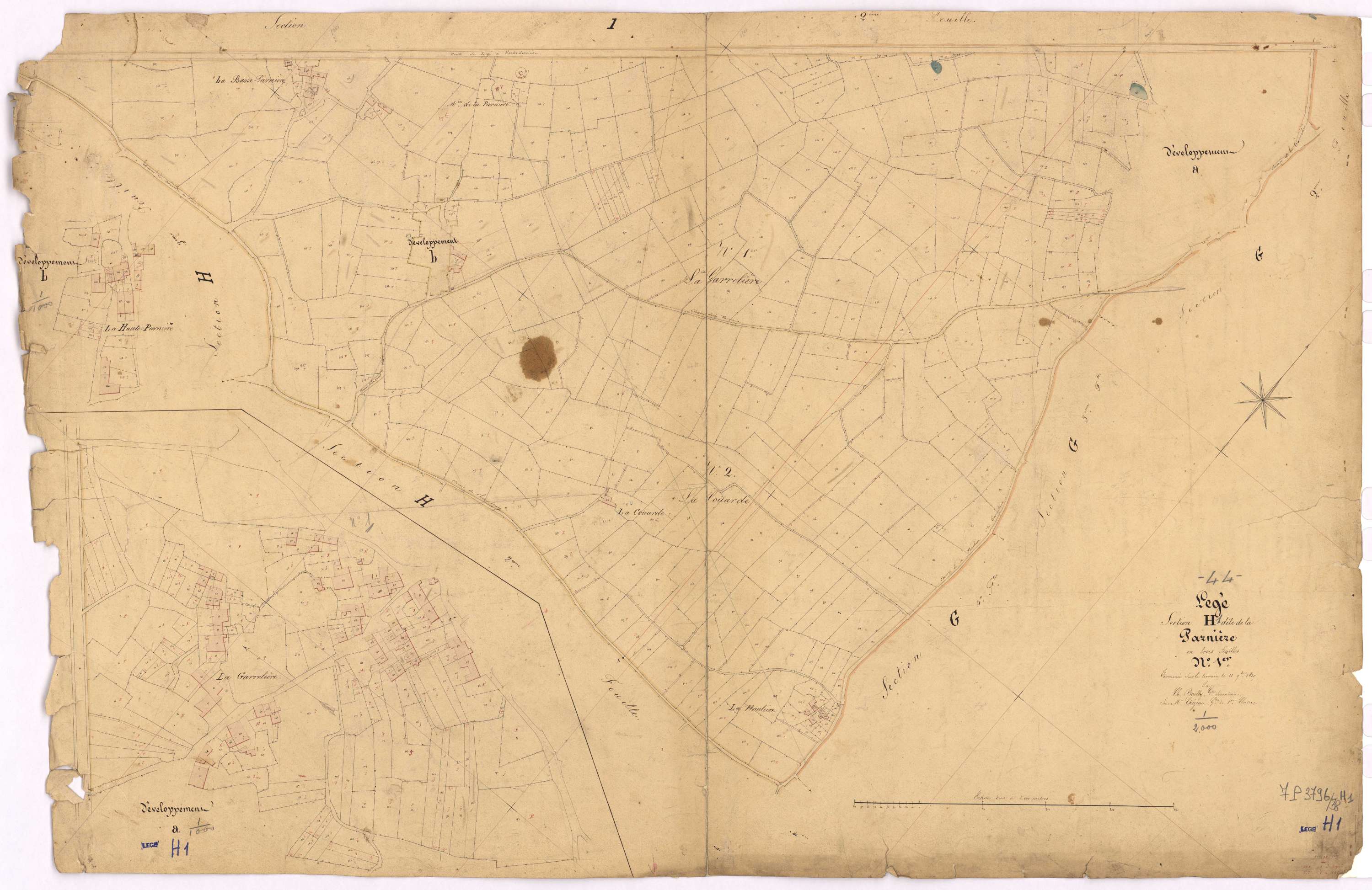 Lège - Section H1 Parnière (section de La)
