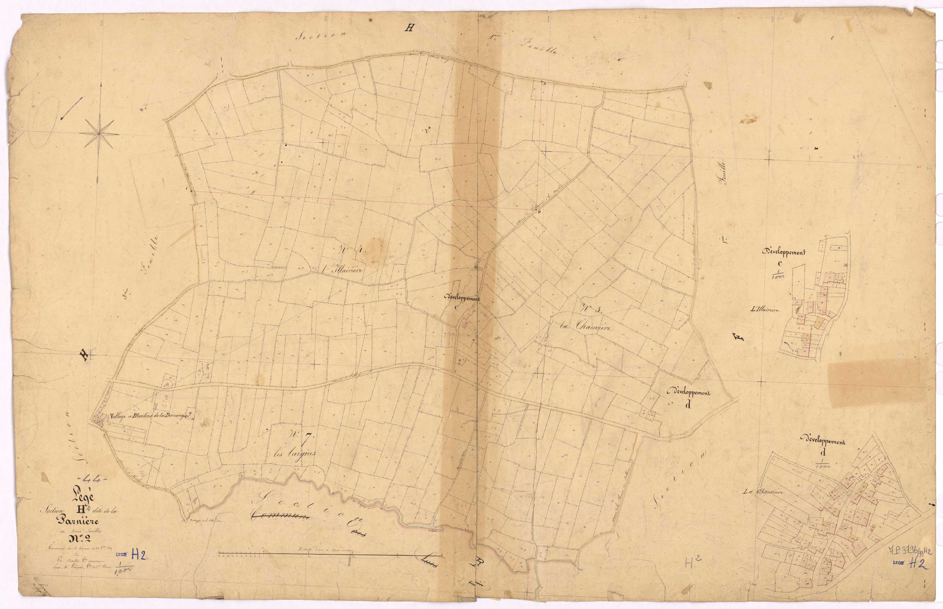 Lège - Section H2 Parnière (section de La)