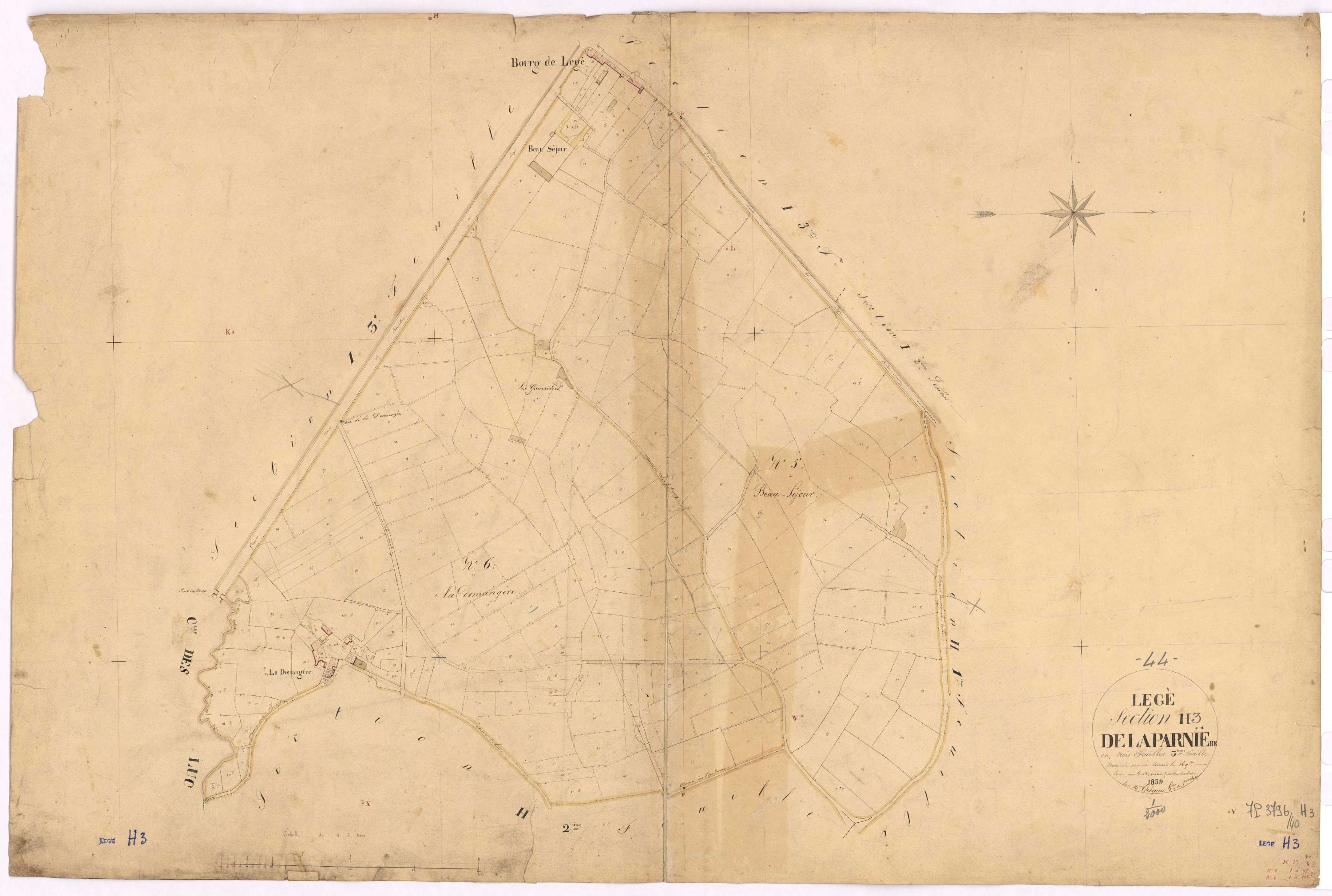 Lège - Section H3 Parnière (section de La)
