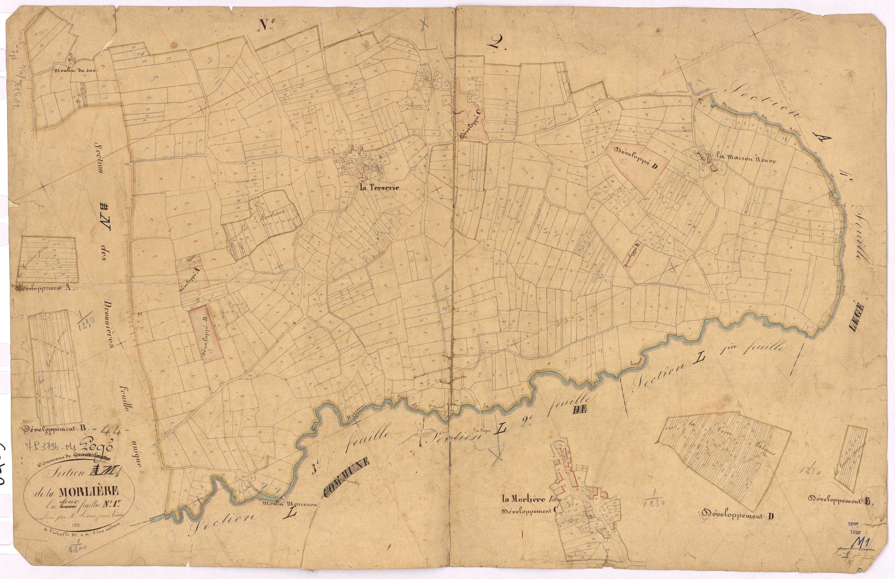 Lège - Section M1 Morlière (section de La)