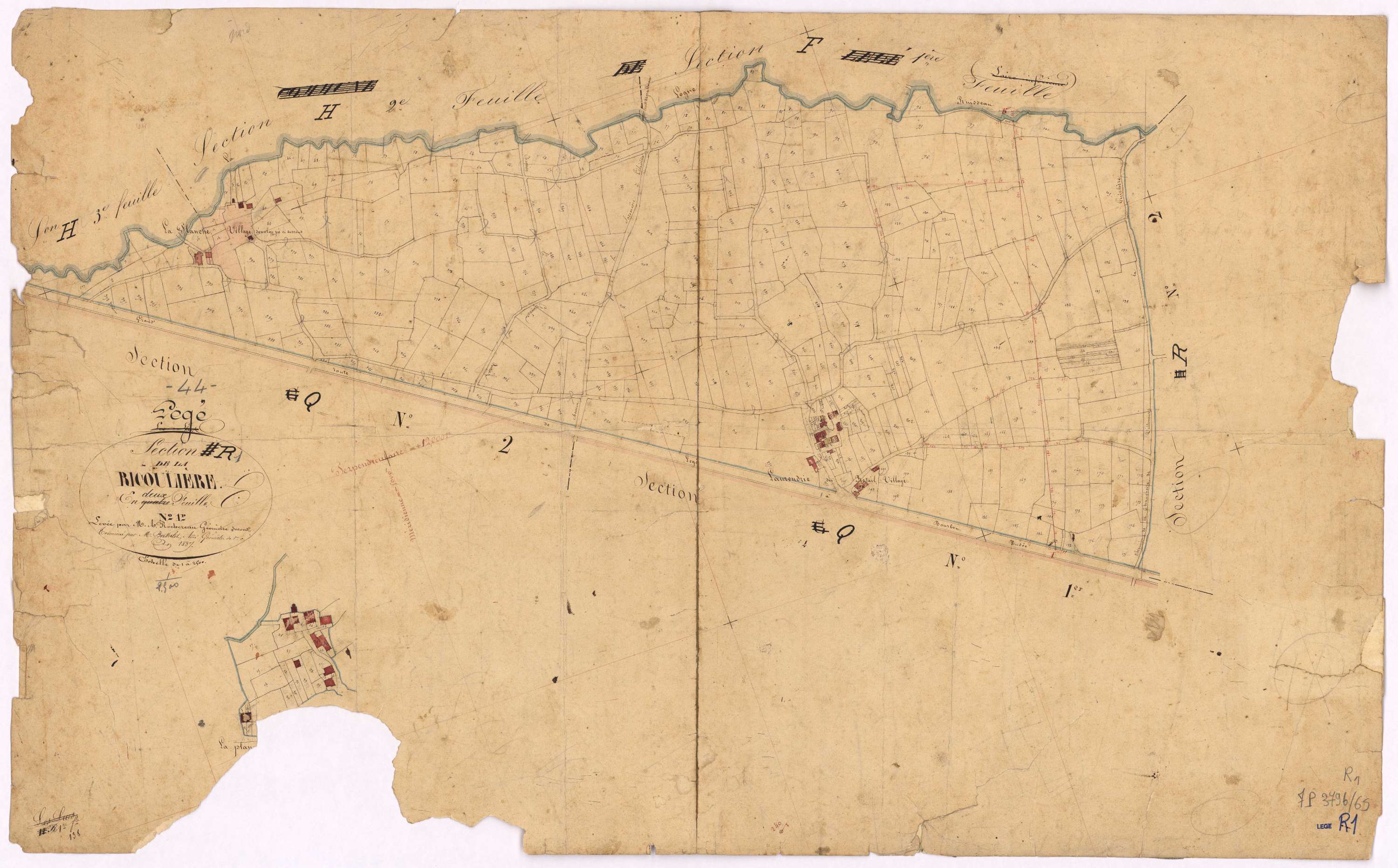Lège - Section R1 Ricoulière (section de La)