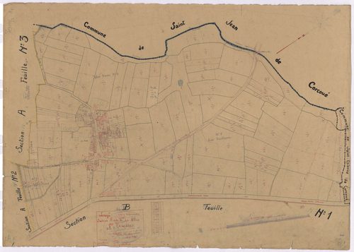 Lège - Section A1 Noue (section de La) ; 1-176