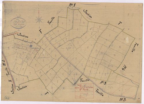 Lège - Section F2 Tirelière (section de La) ; 310-397