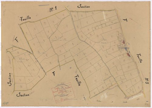Lège - Section F4 Tirelière (section de La) ; 503-598