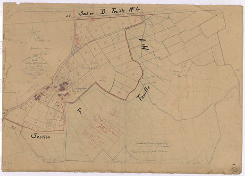 Lège - Section K1 Parnière (section de La) ; 1-202