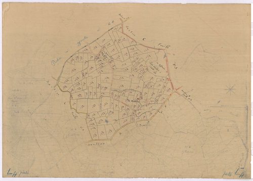 Lège - Section L4 Bourg (section du) ; 913-1253