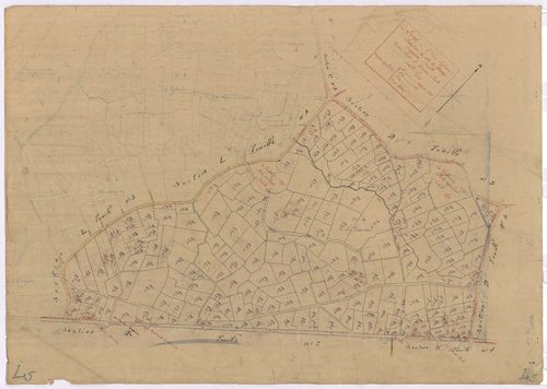 Lège - Section L5 Bourg (section du) ; 1254-1541