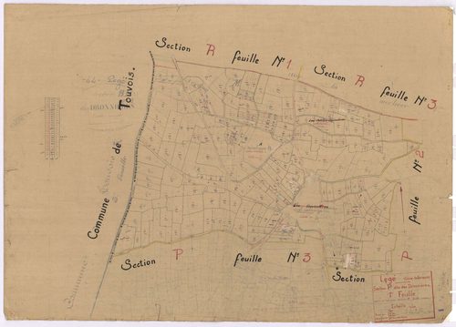 Lège - Section P1 Dronnières (section des) ; 1-377