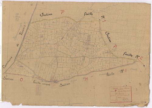 Lège - Section P3 Dronnières (section des) ; 623-862