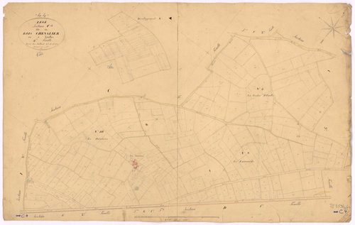 Lège - Section C4 Bois Chevalier (section du)