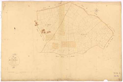 Lège - Section F2 Peaudouère (section de La)