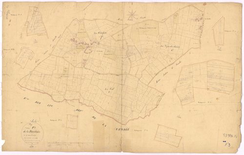 Lège - Section F3 Peaudouère (section de La)